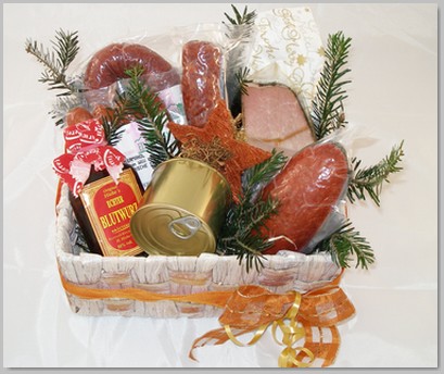 Geschenkkorb - Bayerische Spezialitäten